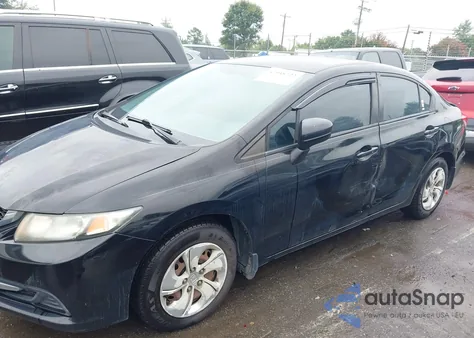 2014 Honda Civic Lx из США, поврежденный, VIN 2HGFB2F55EH526731